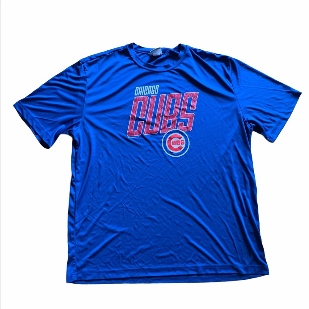 MLB baseball active Chicago Cubs t shirt
